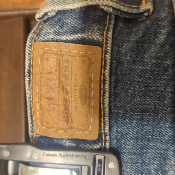 Vintage Old Navy boot cut jeans just below the waist size 16. - Picture 3 of 6